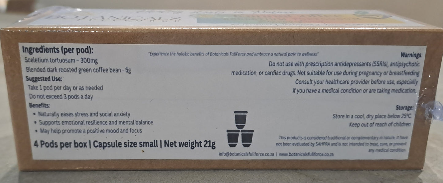 KannaCoffee – Sceletium Infused Coffee Pods (4s)
