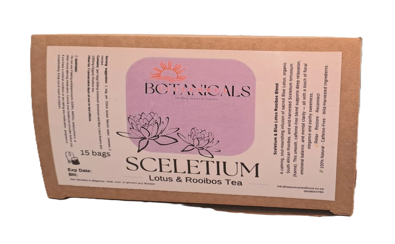Botanicals FullForce Tea - Sceletium, Rooibos and Lotus