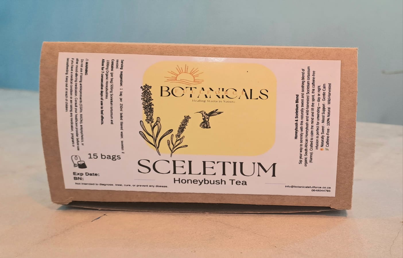Botanicals FullForce Tea - Sceletium & Honeybush
