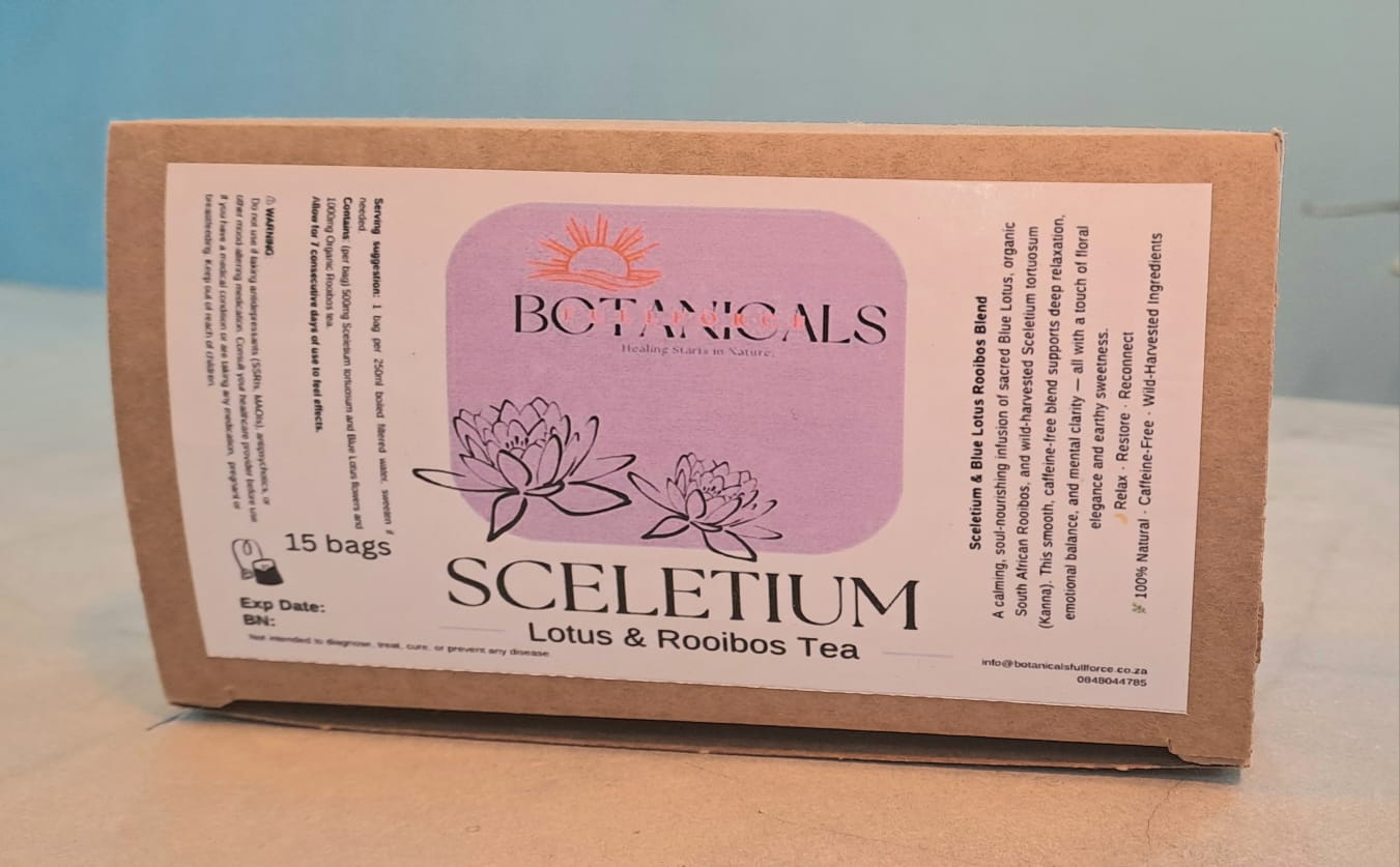 Botanicals FullForce Tea - Sceletium, Rooibos and Lotus