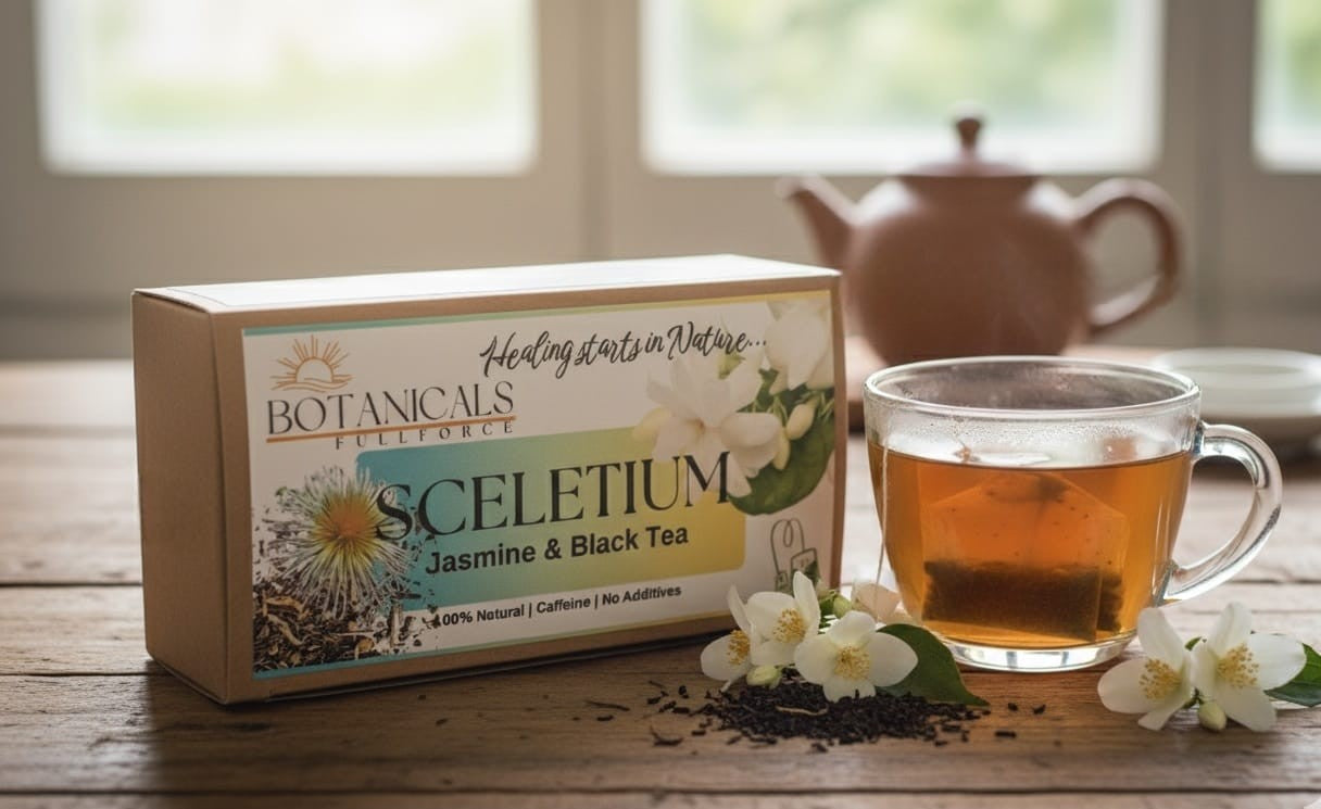 Botanicals FullForce Tea -Sceletium, Black tea and Jasmine