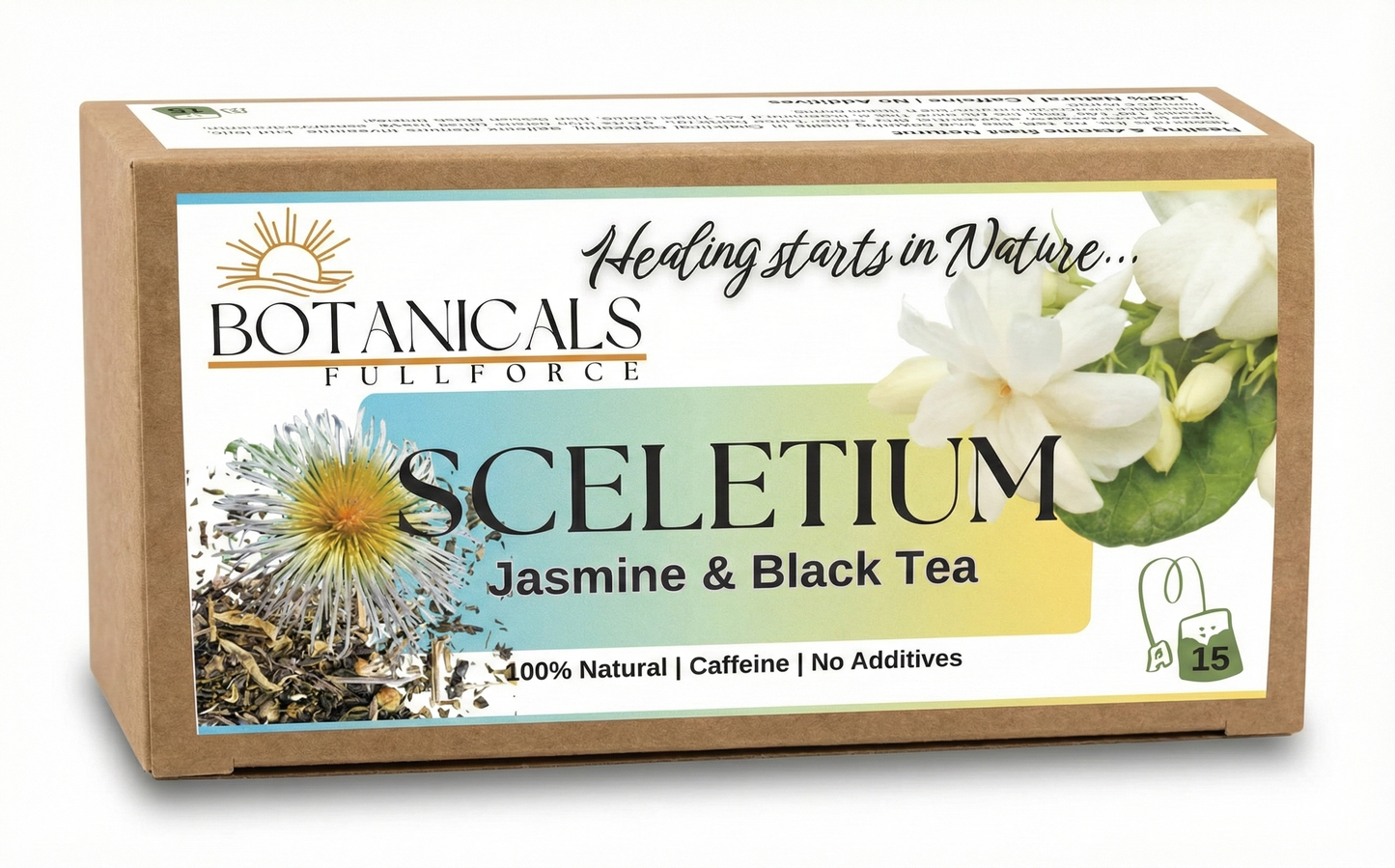 Botanicals FullForce Tea -Sceletium, Black tea and Jasmine
