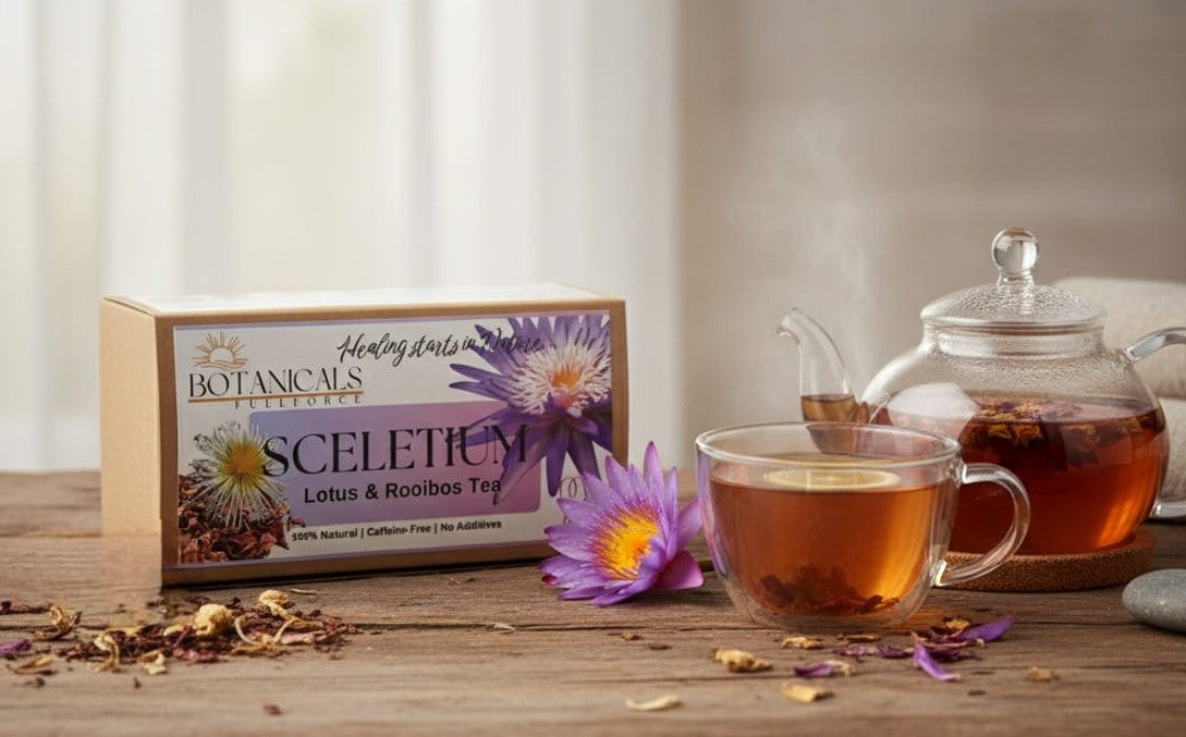 Botanicals FullForce Tea - Sceletium, Rooibos and Lotus